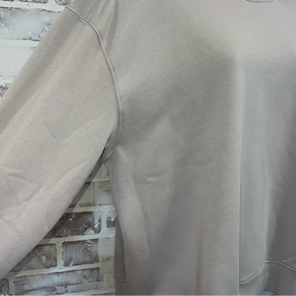 Athletic Casual Beige Sweatshirt XL - Picture 4 of 6